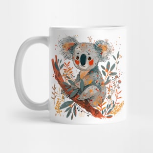 Adorable Koala on Tree Mug